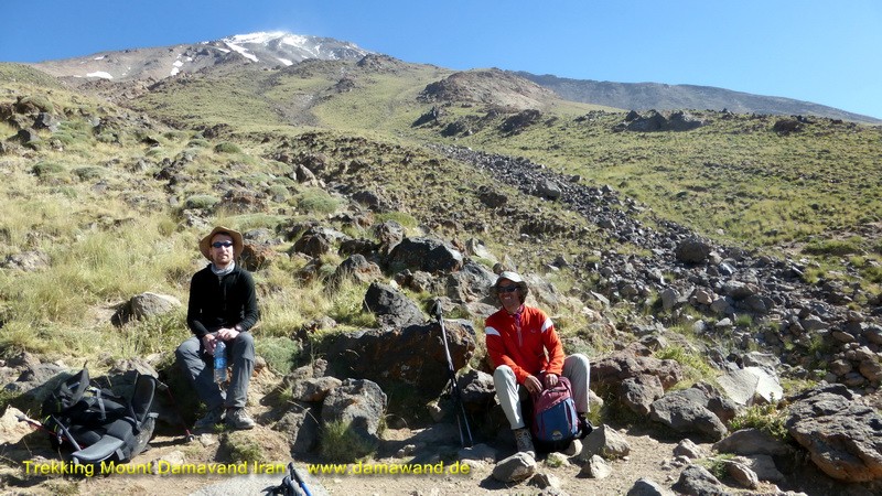 Hiking & Trekking Mount Damavand Iran - Brian Murphy and Ali Fard